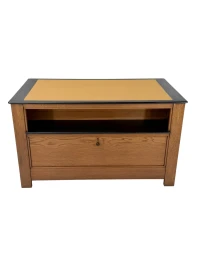 Art Deco Modernist Free-Standing Desk by J.A. Muntendam for L.O.V. Oosterbeek